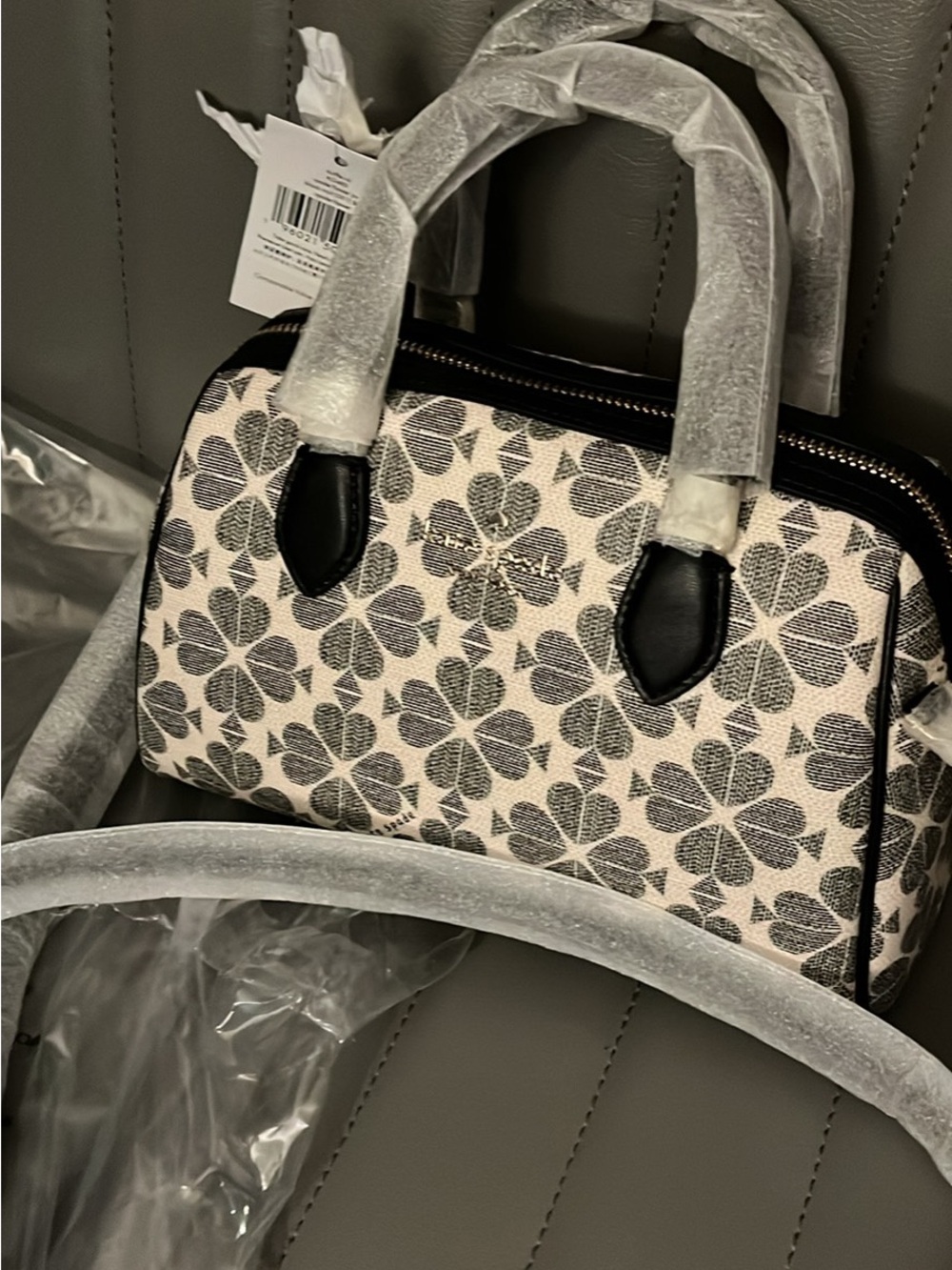 Kate spade flower small dolly duffel brand new